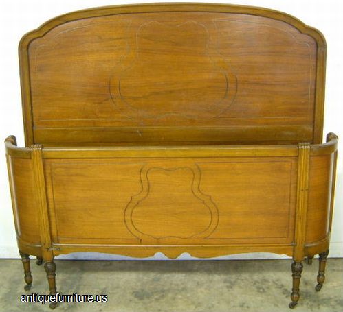 Antique Walnut Bed