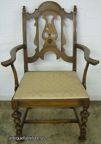 Antique Walnut Dining Chair