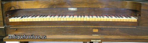 Antique R Nunns Clark Grand Piano Melodeon