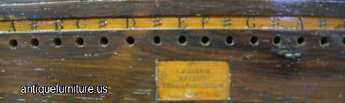 Antique R Nunns Clark Grand Piano Melodeon