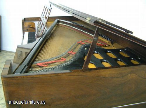 Antique R Nunns Clark Grand Piano Melodeon
