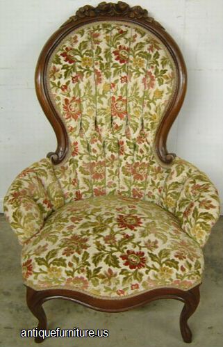 Antique Victorian Style Palor Chair