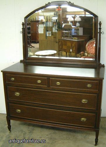 Antique Mahogany Dresser