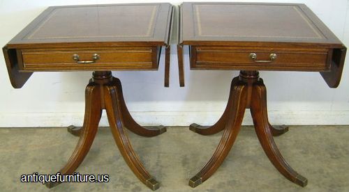 Antique Mahogany Drop Leaf Tables