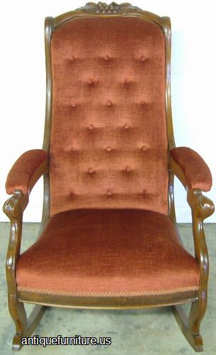 Antique Mahogany Rocker