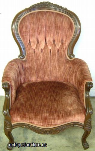 Antique Victorian Parlor Chair