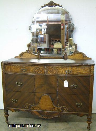 Antique Walnut Dresser