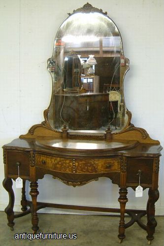 Antique Walnut Vanity