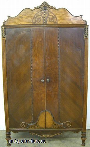 Antique Walnut Wardrobe