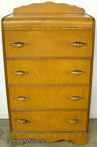 Antique Art Deco Chest