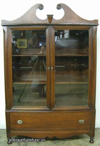 Antique Mahogany Bookcase