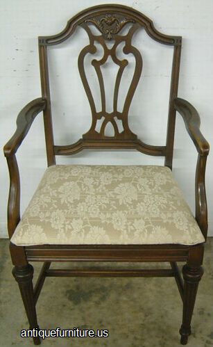Antique Ornate Dining Chair