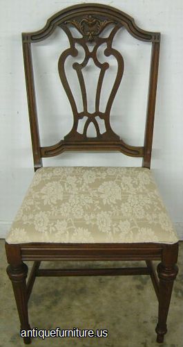 Antique Ornate Dining Chair