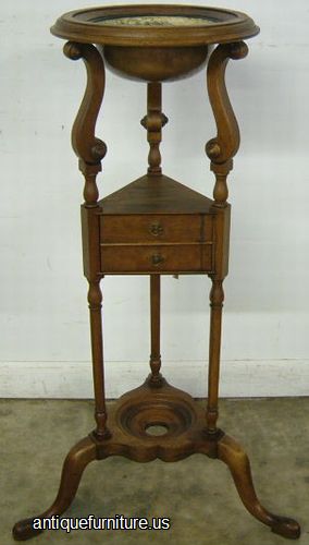 Antique Walnut Fern Stand