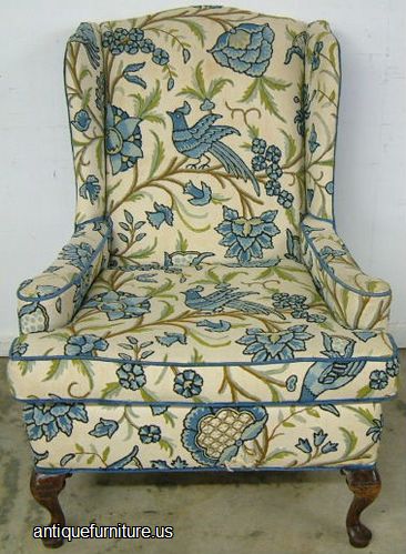 Antique Wingback Chair