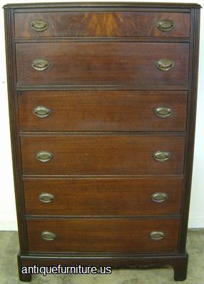 Antique Maddox Mahogany Chest