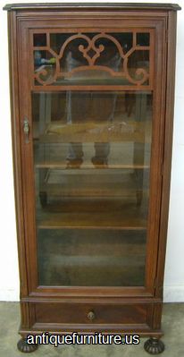 Antique Mahogany Bookcase