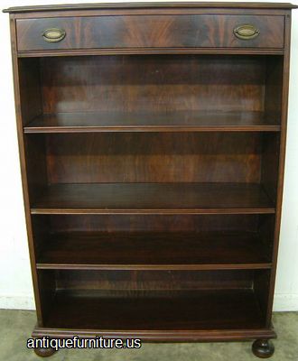 Antique Mahogany Bookcase