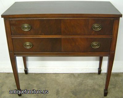 Antique Mahogany Server