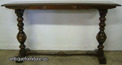 Antique Mahogany Sofa Table