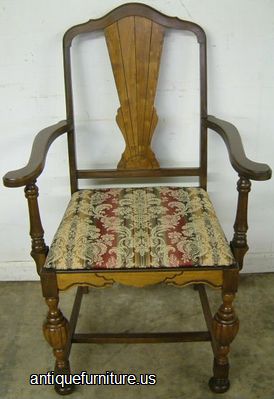 Antique Walnut Dining Chair