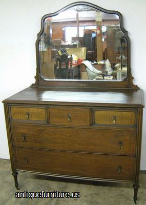 Antique Walnut Dresser