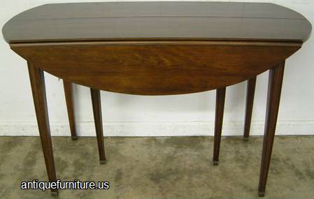 Antique Henkel Harris Drop Leaf Dining Table