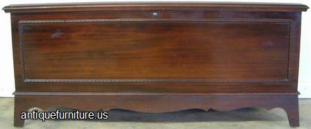 Antique Mahogany Cedar Chest