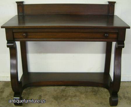 Antique Mahogany Empire Server
