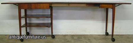 Antique Mahogany Serving Table