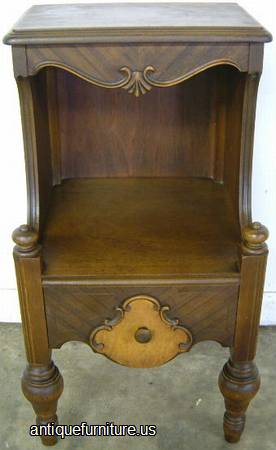 Antique Walnut Nightstand