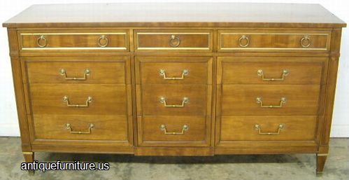 Antique Kindel Cherry Dresser