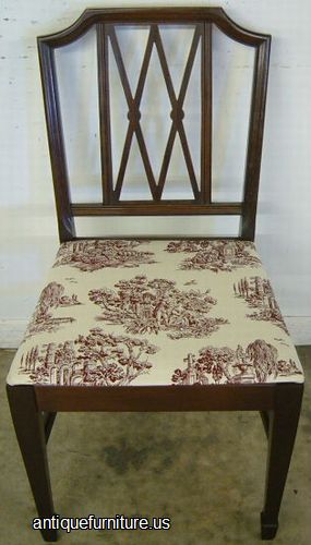 Antique Mahogany Dining Chair