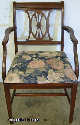 Antique Mahogany Dining Chair
