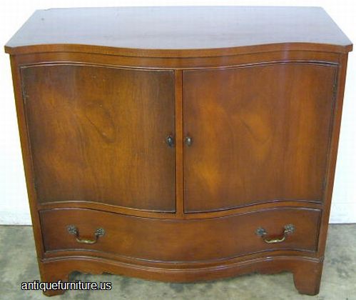 Antique Mahogany Server