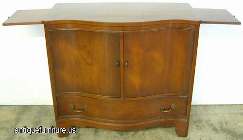 Antique Mahogany Server