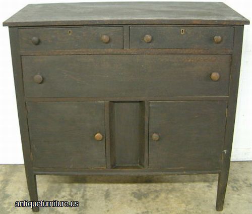 Antique Oak Sideboard.jp
