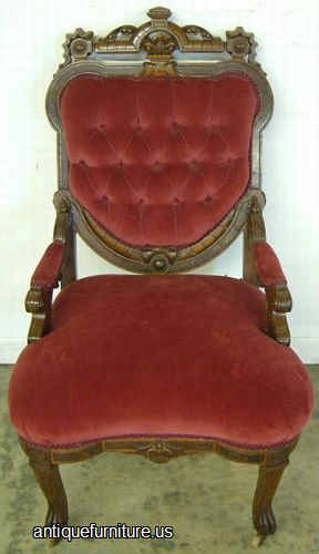 Antique Ornate Victorian Palor Chair