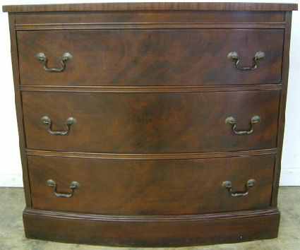 Antique Mahogany Server