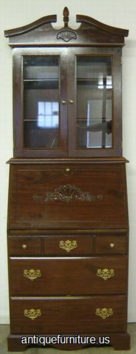 Antique Dropfront Desk Bookcase
