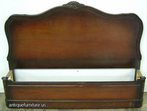 Antique Mahogany Bed
