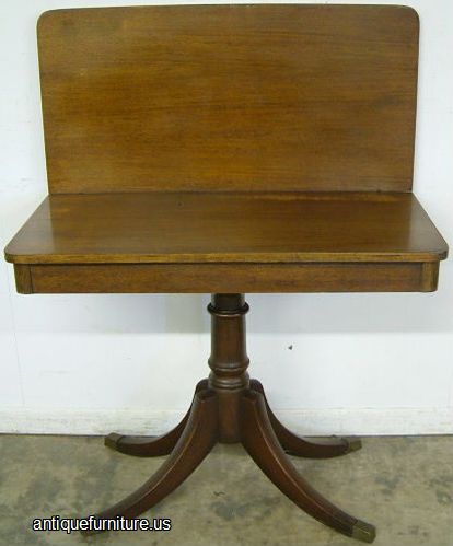Antique Mahogany Game Table