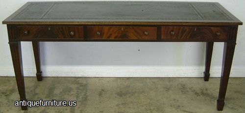 Antique Mahogany Library Table