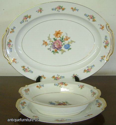 Antique Noritake Service For 8