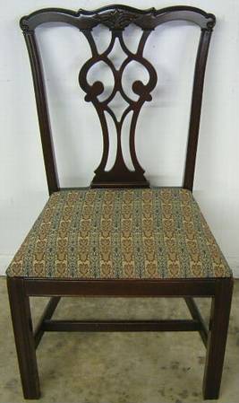 Antique Mahogany Dining Chair