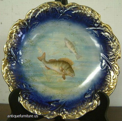Antique Fish Plate England