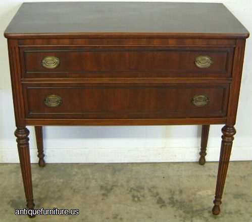 Antique Mahogany Server