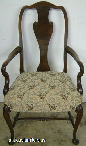 Antique Walnut Dining Chair