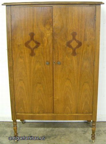 Antique Walnut Wardrobe