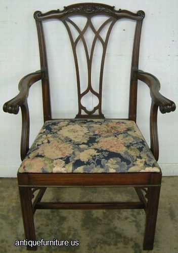 Antique Mahogany Dining Chair